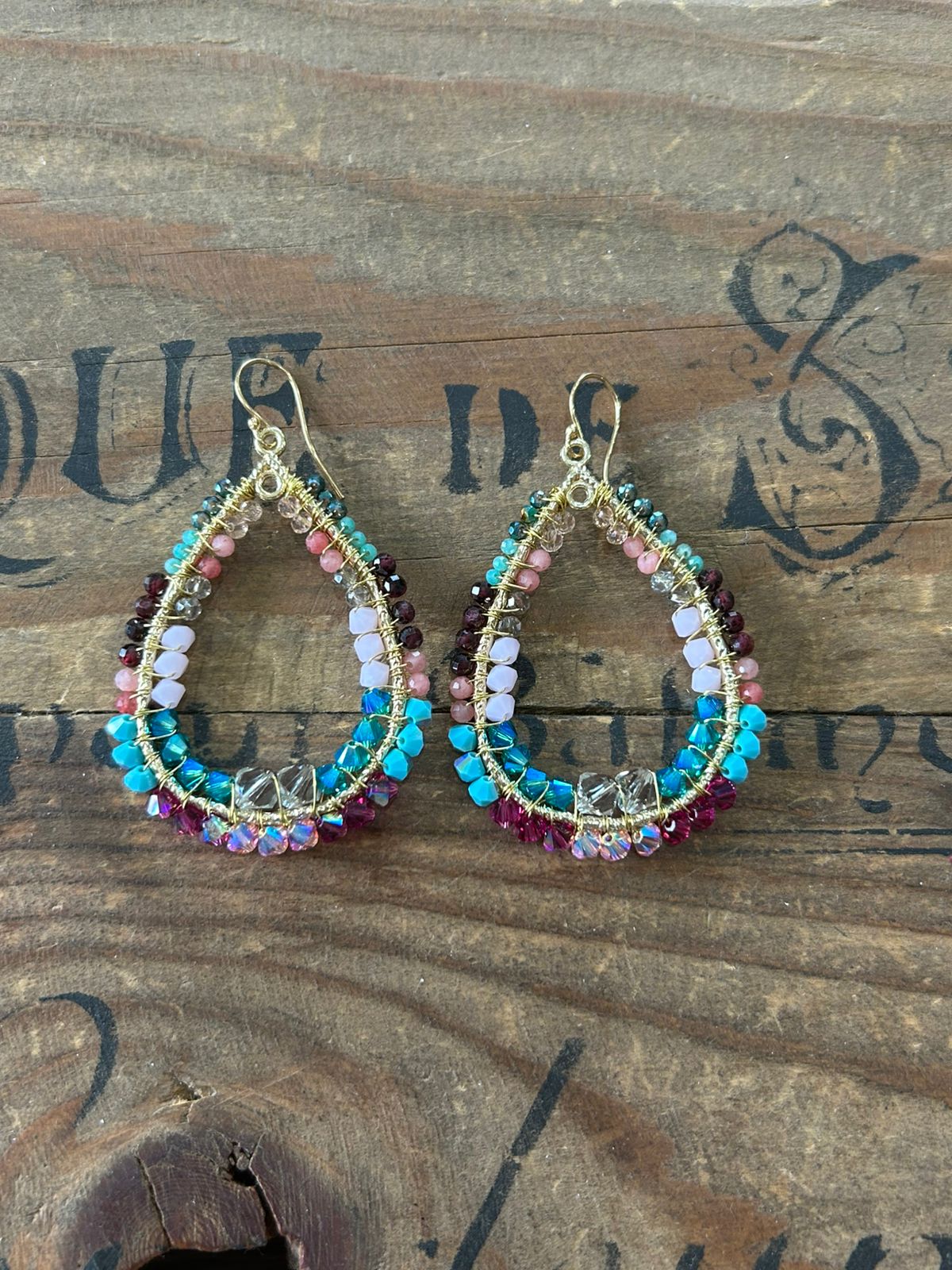 Mosaic Layered Teardrop